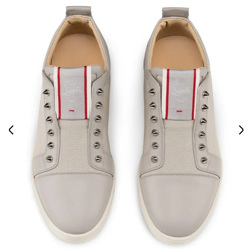 NIB Christian Louboutin F.A.V Fique A Vontade Sneakers Size 44.5 - Picture 4 of 12